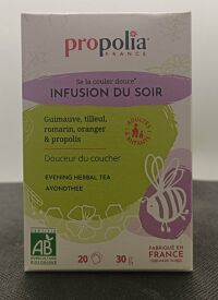 Infusion du soir 30g propolia